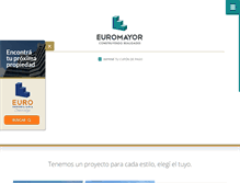 Tablet Screenshot of euromayor.com